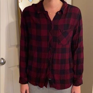 Rails Plaid Button Down
